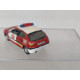 PEUGEOT 206 BOMBEROS BCN REPINTADO/DESGUACE 1:72 HONGWELL