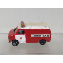 CUSTOM VAN BOMBEROS 080 REPINTADO/DESGUACE apx 1:64 PLAYART