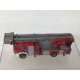 MERCEDES-BENZ L51 ESCALERA BOMBEROS REPINTADO/DESGUACE apx 1:64 SIKU 1841
