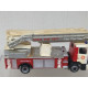 CAMION ESCALERA 080 BOMBEROS REPINTADO/DESGUACE 1:80/apx 1:64 HONGWELL
