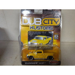 HUMMER H3T PICKUP YELLOW DUB CITY KUSTOMS 1:64 JADA