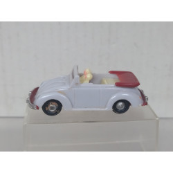 VOLKSWAGEN BEETLE CABRIOLET 1:87 H0 EKO 2009 ORIGINAL BOX VINTAGE