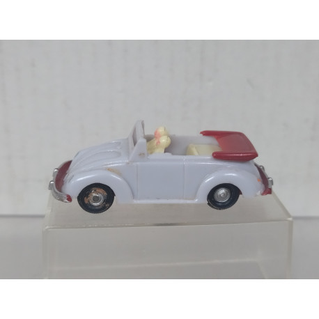 VOLKSWAGEN BEETLE CABRIOLET 1:87 H0 EKO 2009 ORIGINAL BOX VINTAGE