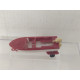 LANCHA A MOTOR /BOAT + TRAILER 1:87 H0 EKO 2053 ORIGINAL BOX VINTAGE