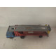 LANCIA ESADELTA BLUE PORTAUTO CAR TRANSPORTER 1:66/apx 1:64 PENNY NO BOX SUCIO