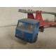 LANCIA ESADELTA BLUE PORTAUTO CAR TRANSPORTER 1:66/apx 1:64 PENNY NO BOX SUCIO