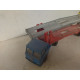 LANCIA ESADELTA BLUE PORTAUTO CAR TRANSPORTER 1:66/apx 1:64 PENNY NO BOX SUCIO