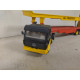 MERCEDES-BENZ CAR TRANSPORTER TRUCK YELLOW/BLACK 1:55/apx 1:64 SIKU NO BOX