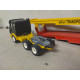 MERCEDES-BENZ CAR TRANSPORTER TRUCK YELLOW/BLACK 1:55/apx 1:64 SIKU NO BOX