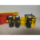 MERCEDES-BENZ CAR TRANSPORTER TRUCK YELLOW/BLACK 1:55/apx 1:64 SIKU NO BOX