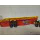 MERCEDES-BENZ CAR TRANSPORTER TRUCK YELLOW/BLACK 1:55/apx 1:64 SIKU NO BOX