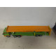 MERCEDES-BENZ SK CAR TRANSPORTER TRUCK GREEN 1:55/apx 1:64 SIKU 3112 NO BOX