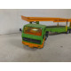MERCEDES-BENZ SK CAR TRANSPORTER TRUCK GREEN 1:55/apx 1:64 SIKU 3112 NO BOX