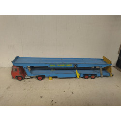 MAGIRUS-DEUTZ RED CAR TRANSPORTER TRUCK 1:60/apx 1:64 SIKU V275 NO BOX