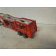 CAR TRANSPORTER/AUTO TRANSPORT RED SUPER KINGS K-10 /apx 1:64 MATCHBOX NO BOX