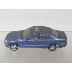 MERCEDES-BENZ CLASE S S 320 AZUL 1:72 HONGWELL SUCIO