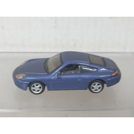 PORSCHE 911 CARRERA AZUL/GRIS 1:72 HONGWELL SUCIO