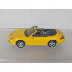 PORSCHE 911 CARRERA CABRIOLET YELLOW 1:72 HONGWELL SUCIO