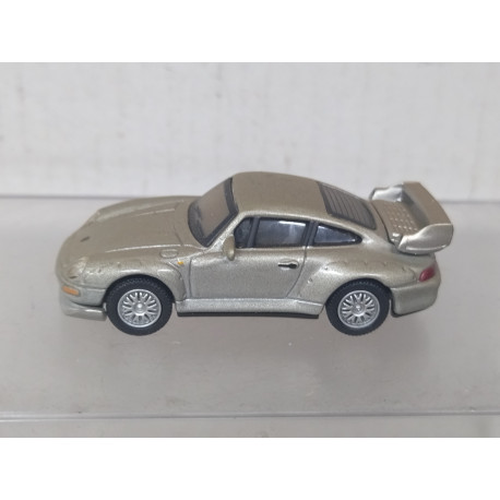 PORSCHE 911 GT3 SILVER 1:72 HONGWELL SUCIO