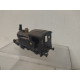 LOCOMOTORA NEGRA ARTESANAL ESTATICO (5) 1:87 H0 SUCIO/DESGUACE