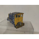 LOCOMOTORA MERCANCIAS FGC 821 ESTATICO REPINTADO 1:87 H0 SUCIO/DESGUACE