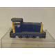 LOCOMOTORA MERCANCIAS FGC 821 ESTATICO REPINTADO 1:87 H0 SUCIO/DESGUACE