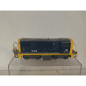LOCOMOTORA MERCANCIAS FGC 1009 ESTATICO REPINTADO 1:87 H0 SUCIO/DESGUACE