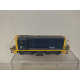 LOCOMOTORA MERCANCIAS FGC 1009 ESTATICO REPINTADO 1:87 H0 SUCIO/DESGUACE