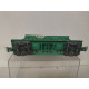 VAGON TOLVA VERDE 62.080 ARTESANAL REPINTADO 1:87 H0 SUCIO/DESGUACE