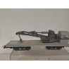 VAGON PLATAFORMA GRUA ARTESANAL 1:87 H0