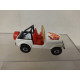 JEEP CJ-7 WHITE & RED 1:64 HOT WHEELS MALAYSIA NO BOX