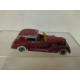 CLASSIC CADDY ´35 (CADILLAC SERIE 355) RED 1:64 HOT WHEELS HONG KONG NO BOX