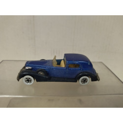 CLASSIC CADDY ´35 (CADILLAC SERIE 355) BLUE 1:64 HOT WHEELS HONG KONG NO BOX