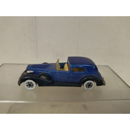 CLASSIC CADDY ´35 (CADILLAC SERIE 355) BLUE 1:64 HOT WHEELS HONG KONG NO BOX