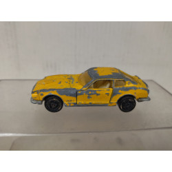DATSUN 260Z YELLOW (1) 1:65/apx 1:64 MAJORETTE 229 NO BOX