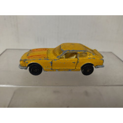 DATSUN 260Z YELLOW (2) 1:65/apx 1:64 MAJORETTE 229 NO BOX