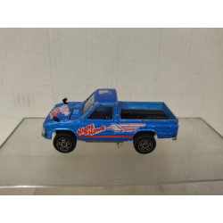 TOYOTA PICKUP (HILUX) 4X4 BIG NIGHT HAWK 1:56/apx 1:64 MAJORETTE 293 NO BOX