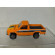 TOYOTA PICKUP (HILUX) 4X4 ORANGE 1:56/apx 1:64 MAJORETTE 293 NO BOX