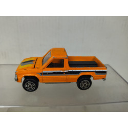 TOYOTA PICKUP (HILUX) 4X4 ORANGE 1:56/apx 1:64 MAJORETTE 293 NO BOX