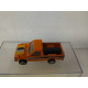 TOYOTA PICKUP (HILUX) 4X4 ORANGE 1:56/apx 1:64 MAJORETTE 293 NO BOX