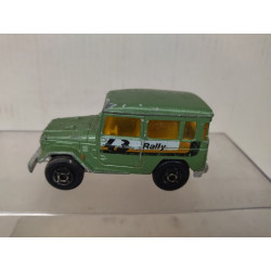 TOYOTA LAND CRUISER J40 GREEN (1) 1:53/apx 1:64 MAJORETTE 277 NO BOX