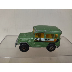 TOYOTA LAND CRUISER J40 GREEN (3) 1:53/apx 1:64 MAJORETTE 277 NO BOX