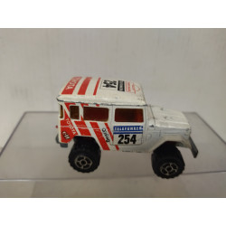 TOYOTA LAND CRUISER J40 RALLY PARIS DAKAR 1:53/apx 1:64 MAJORETTE 277 NO BOX