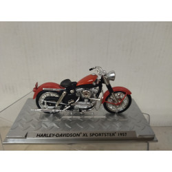 HARLEY-DAVIDSON 1957 XL SPORTSTER MOTO/BIKE 1:24 ALTAYA IXO