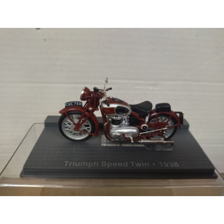 TRIUMPH SPEED TWIN 1938 CLASSIC MOTO/BIKE 1:24 ALTAYA IXO