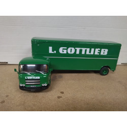 SAVIEM JL 23 1961 L.GOTTLIEB TRUCK TRAILER 1:43 ALTAYA IXO