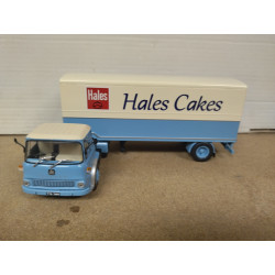 BEDFORD TK 1960 HALES CAKE TRUCK TRAILER 1:43 ALTAYA IXO