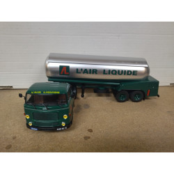 UNIC IZOARD T270 1966 L´AIR LIQUIDE TRUCK TRAILER 1:43 ALTAYA IXO