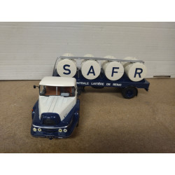 UNIC ZU 102T 1956 SAFR TRUCK TRAILER 1:43 ALTAYA IXO DEFECT/ENGANCHE