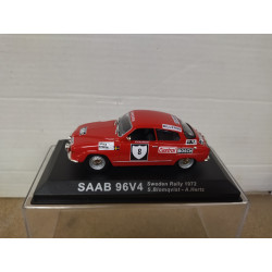 SAAB 96 V4 1972 RALLY SWEDEN BLOMQVIST 1:43 ALTAYA IXO